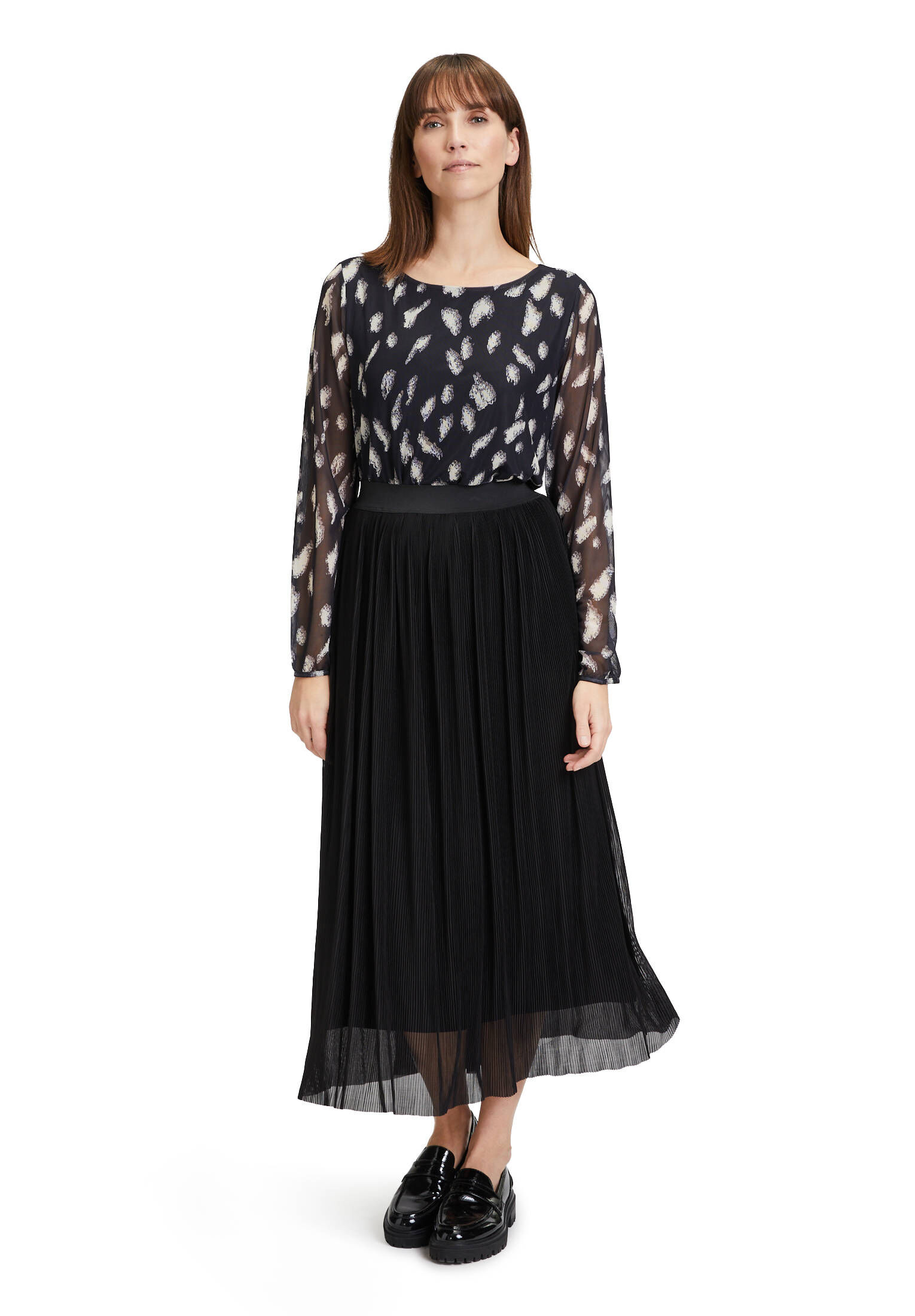 Betty & Co| Damen Midirock mit Gummizug