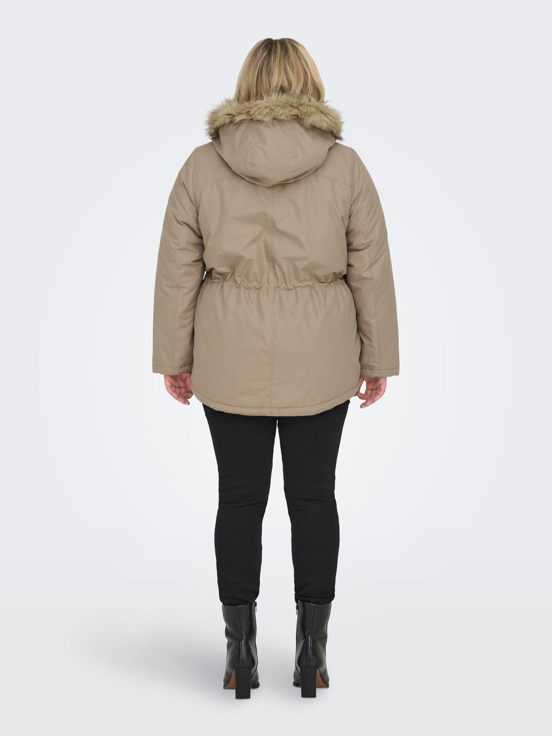 CARLUCIA Langer Parka Weathered Teak