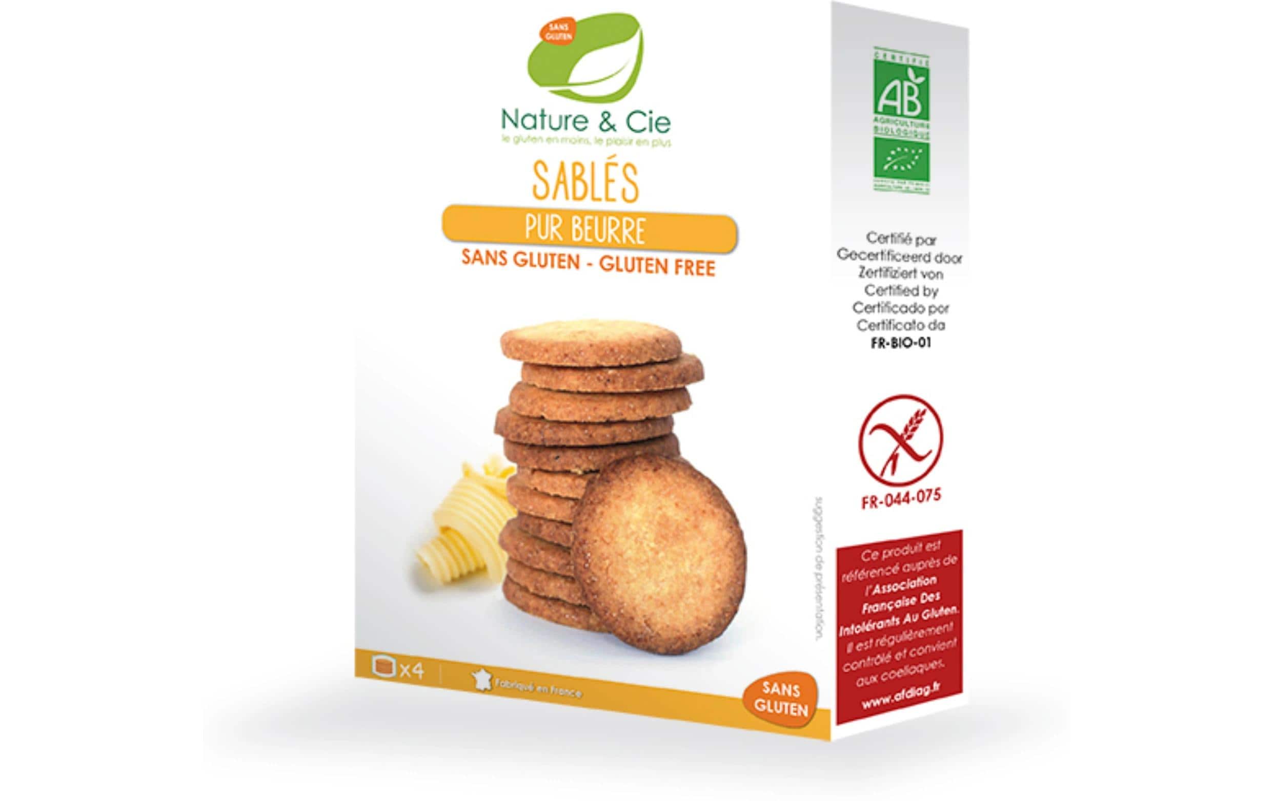 Guetzli Bio Sablés Butter glutenfrei 135 gKnusprige Kekse ohne Gluten
