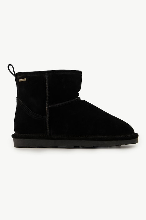 Axelda Lammfell-Boots, Veloursleder, Weite H