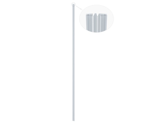 form&style vervangende verticale afdichting voor badvouwscherm, transparant