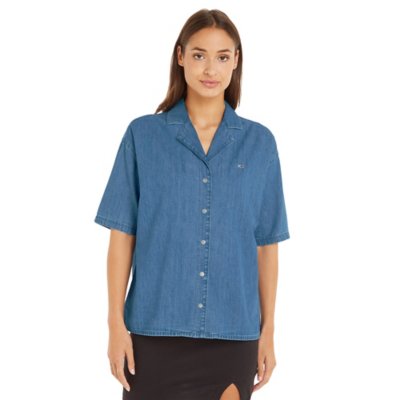 Chemise à manches courtes femme Tjw Chambray TOMMY HILFIGER