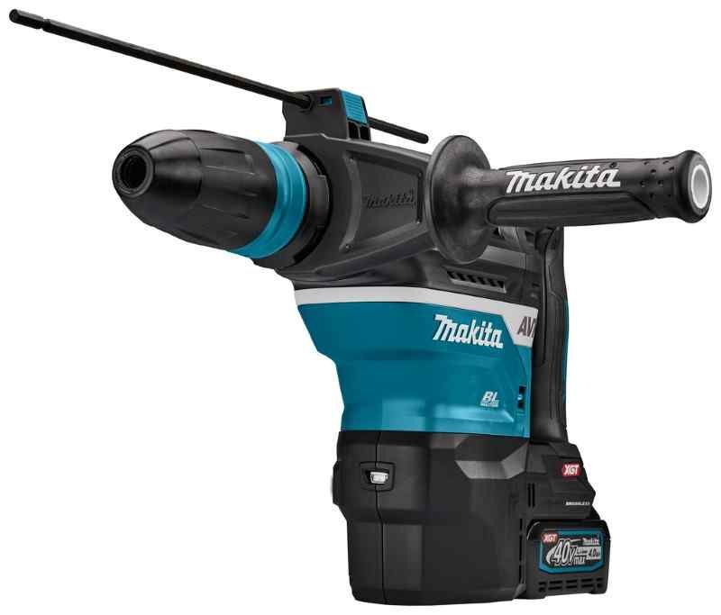 Makita HR005GM202 40V Max Combihamer set (2x 4.0Ah) in koffer met AWS zender