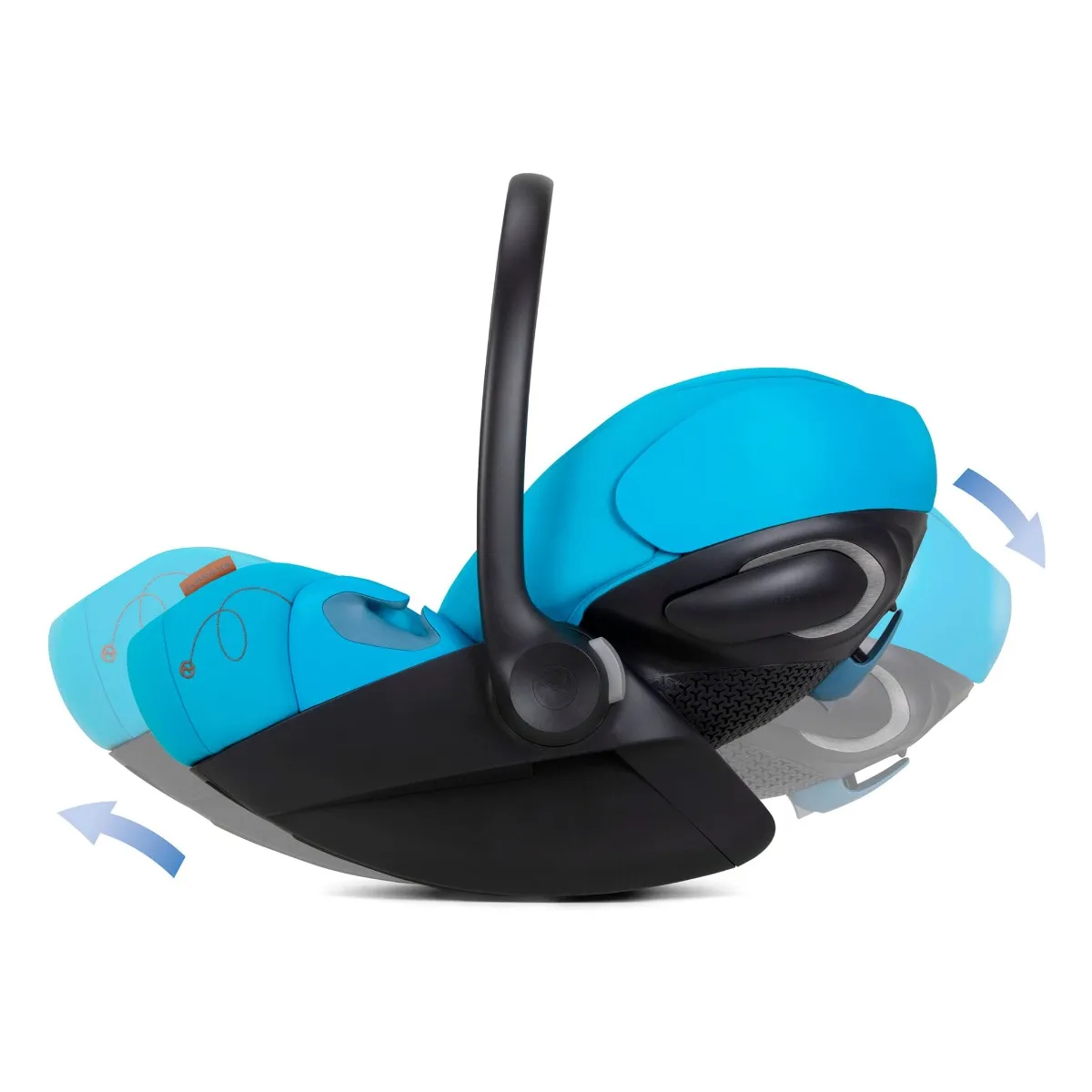 Cybex Siège d’Auto Cloud G Lux 4-35lb - Bleu Plage