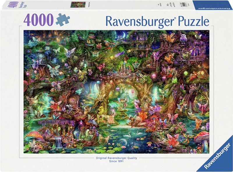Ravensburger - Verborgen Wereld Van De Elfjes - Legpuzzel - 4000 Stukjes