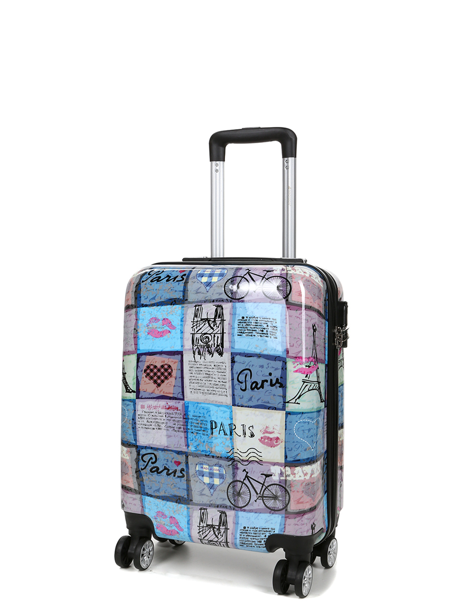 Valise Madisson Patchwork Paris 55 cm