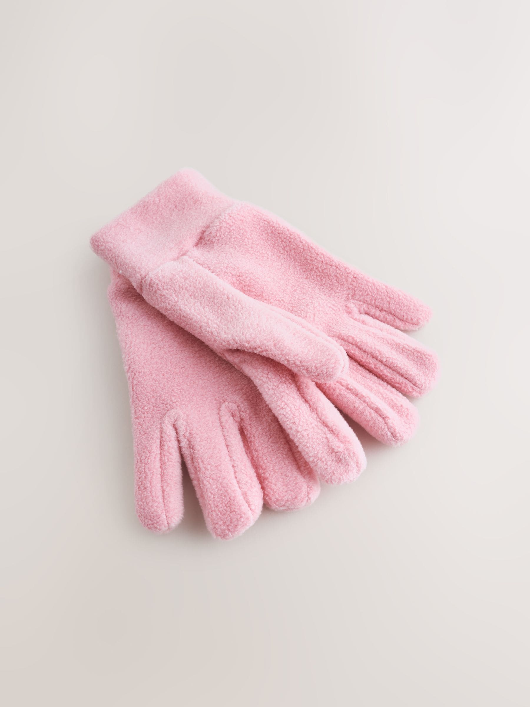 Roze - Fleece handschoenen (3-16jr)
