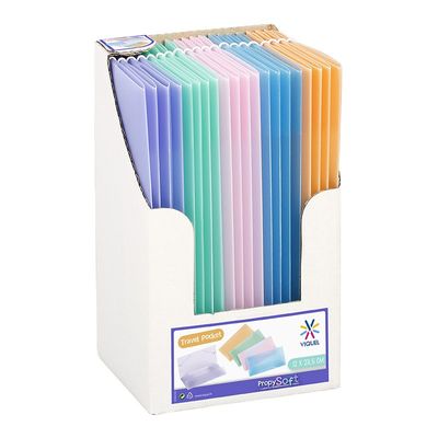 Viquel Propysoft - Chemise polypro à rabats - format chéquier - disponible dans différentes couleurs