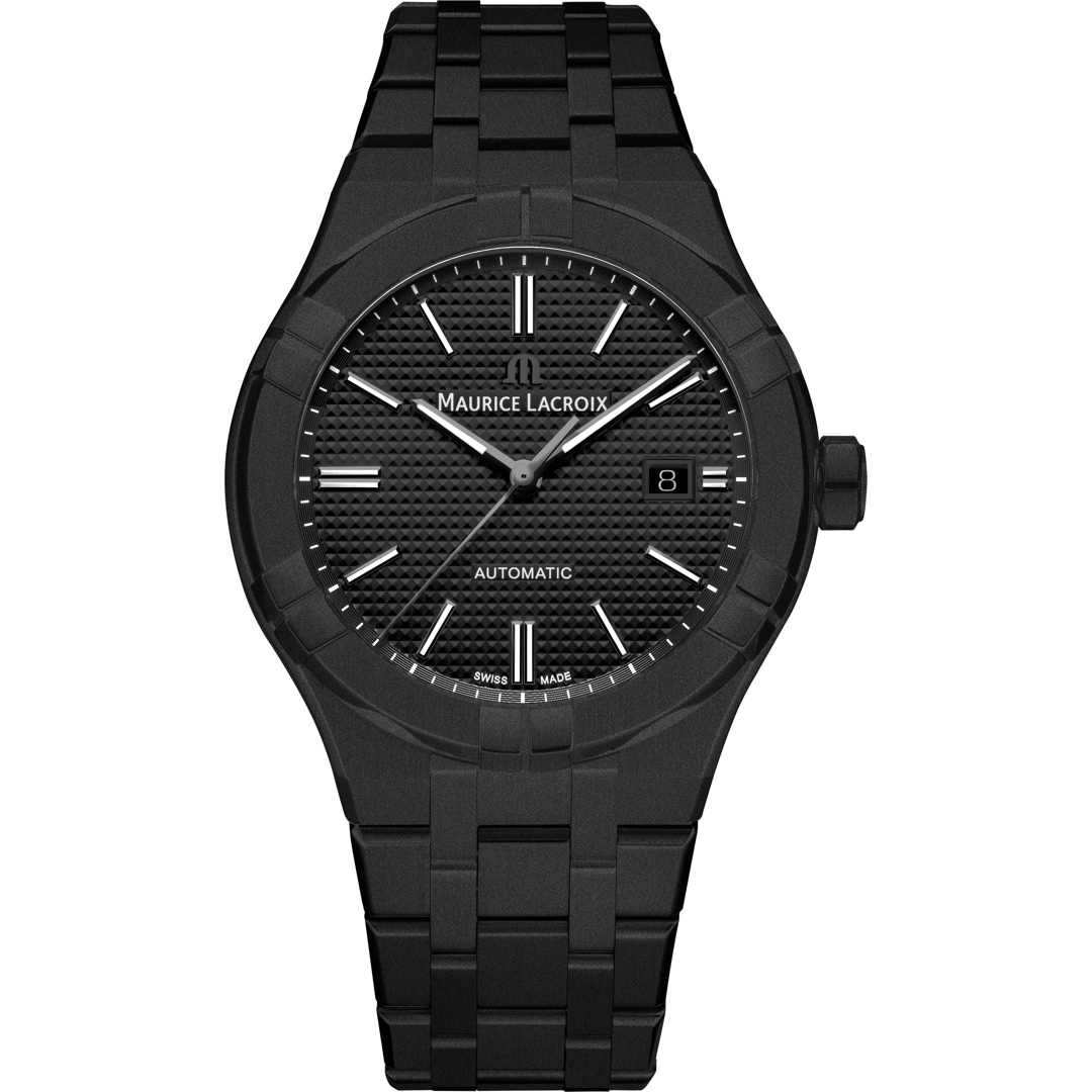 Maurice Lacroix Aikon Automatik 42mm Keramik schwarz