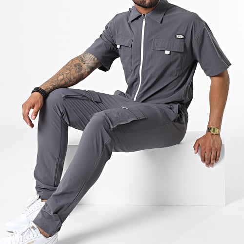 Combinaison AD-P2017 Gris Anthracite