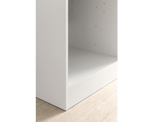 Held Furniture Apothekerskast Milan BxDxH 30x60x200 cm wit hoogglans gedemonteerd