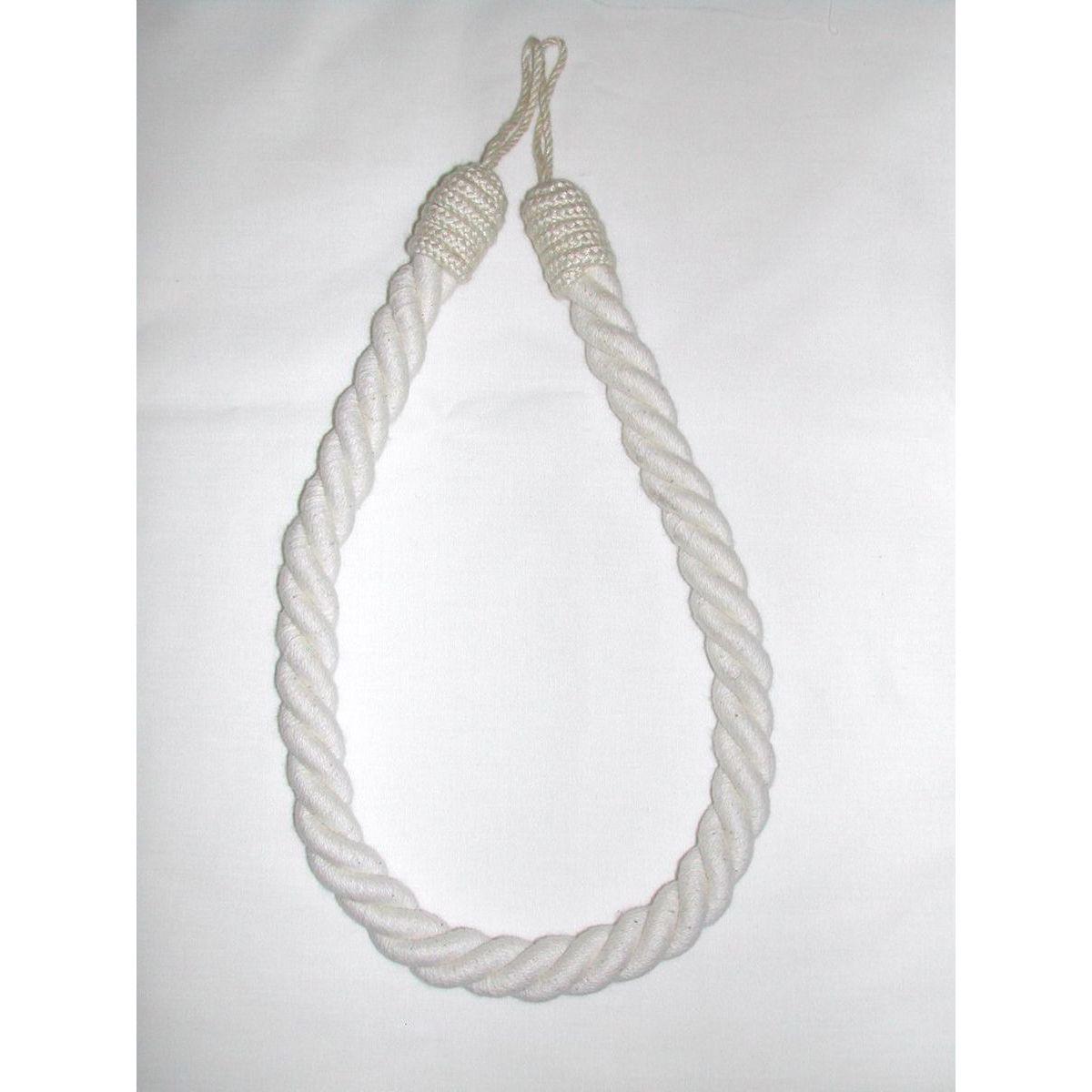 EMBRASSE CABLE COTON ECRU