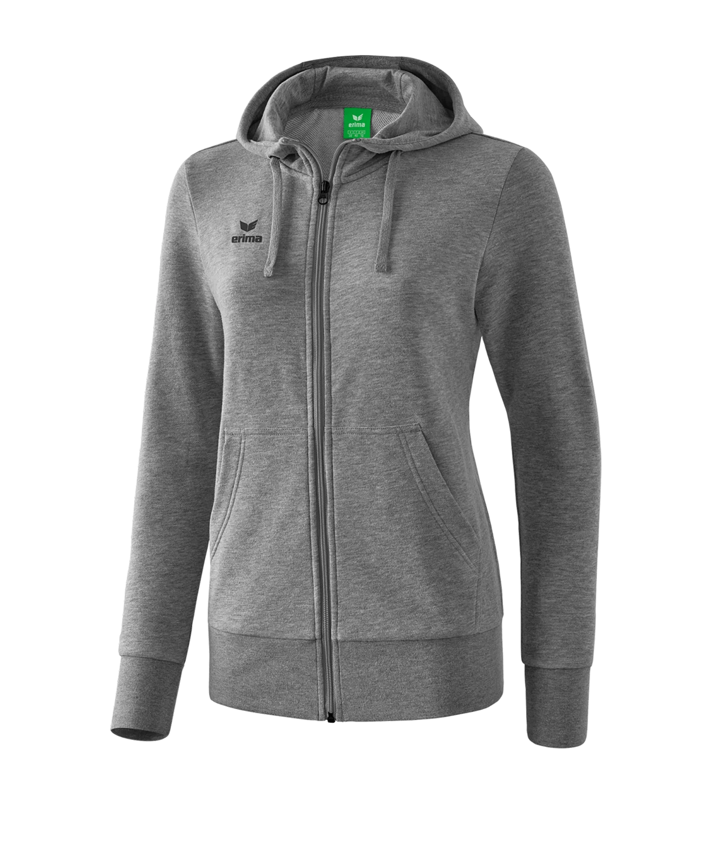 Erima Basic Kapuzenjacke Damen Grau