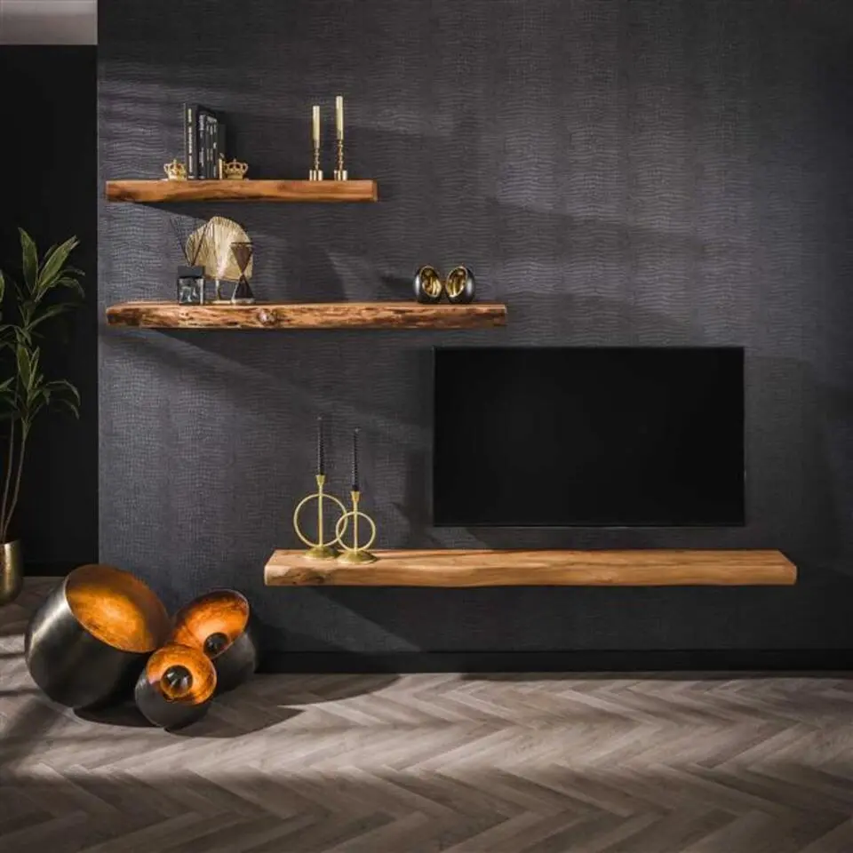 Hoyz Collection - Wandplank Tree 150cm - Acaciahout - M