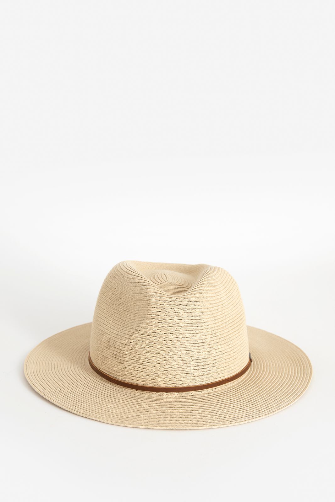 Brixton lichtbruine rieten Wesley fedora