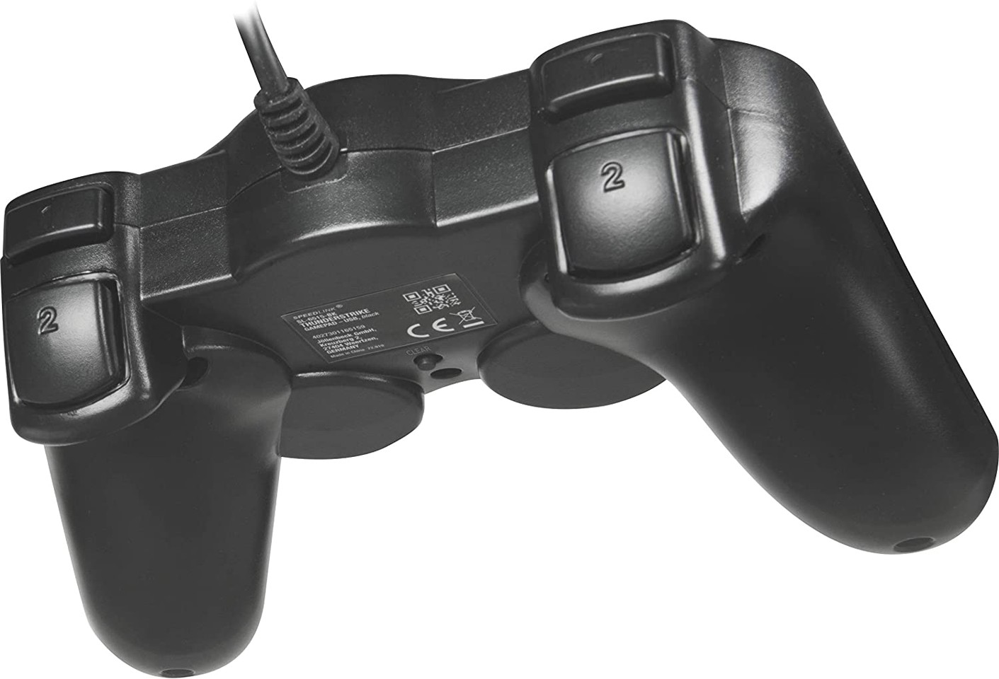 Speedlink - Thunderstrike Gamepad - til PC, sort