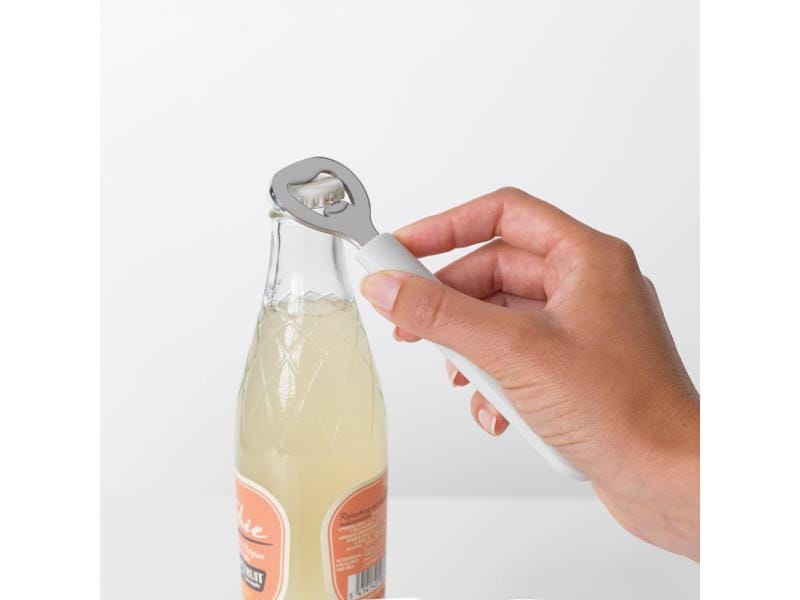 Brabantia Flaschenöffner Tasty  Light Grey Flaschenöffner für Sicherheitsverschlüsse
