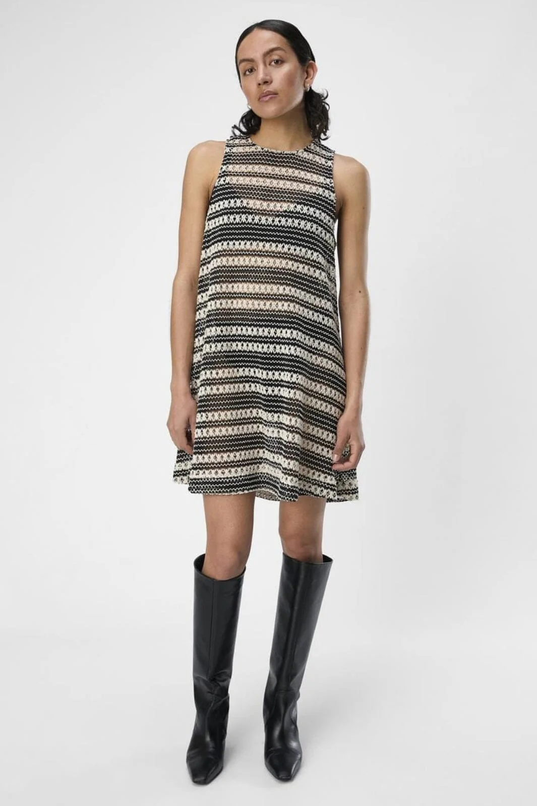 Object Objarthine S/L Short Dress 132