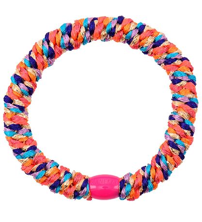Kknekki Haargummi - Regenbogen-Neon Glitzer