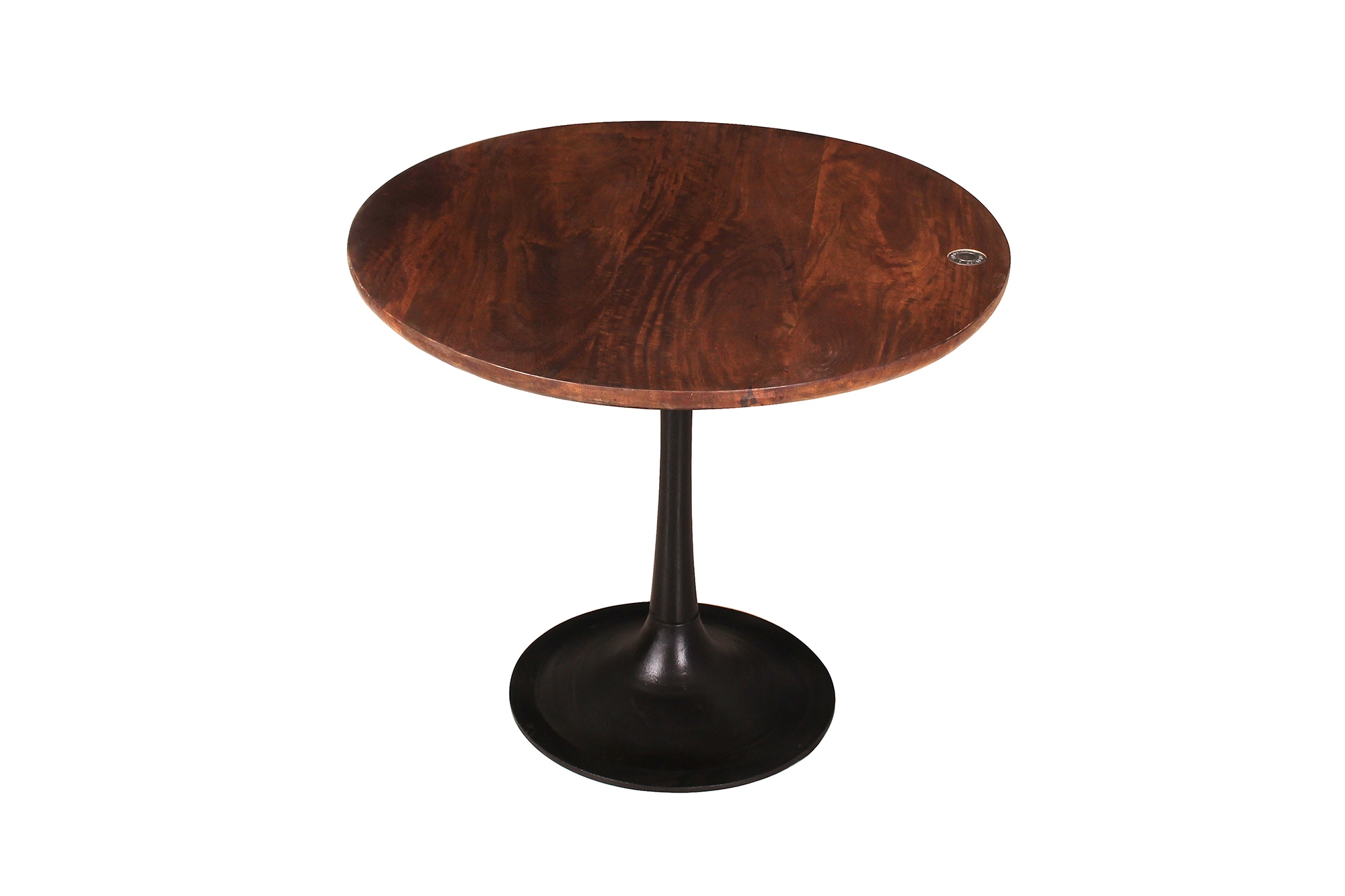 Beistelltisch Mangoholz Tisch Sofatisch Couchtisch Kaffeetisch rund Holztisch