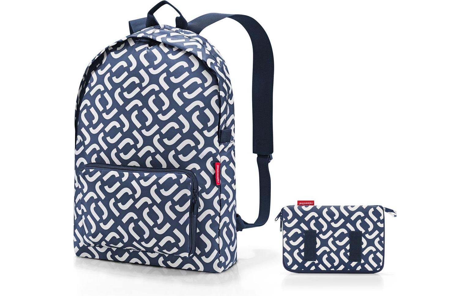 Rucksack Mini Maxi Signature NavyFreizeit-Rucksack