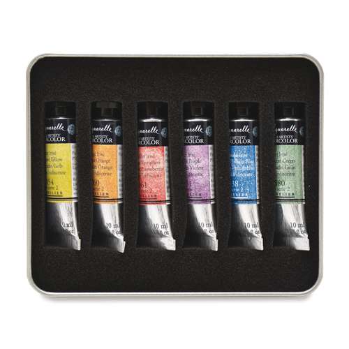 SENNELIER extrafeine Aquarellfarben-Sets, irisierende Farben