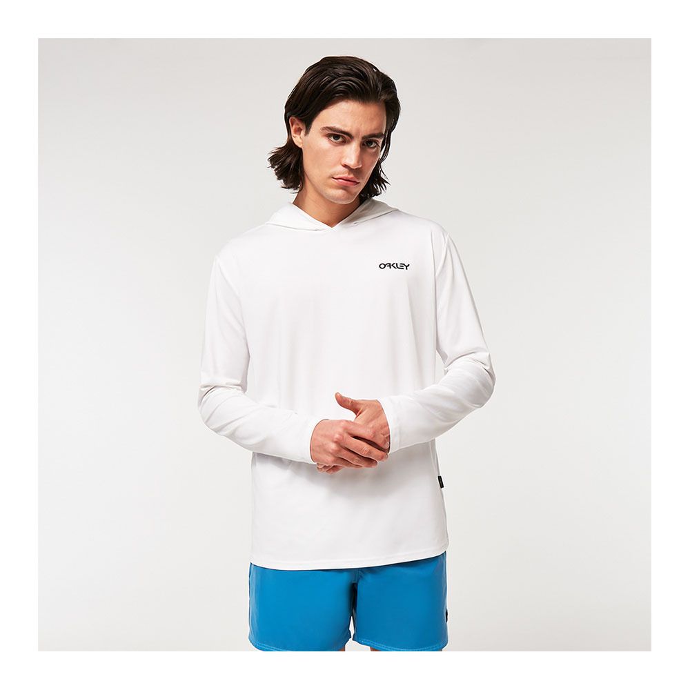 Oakley RAINBOW RC RUSHGUARD - Maillot Homme white