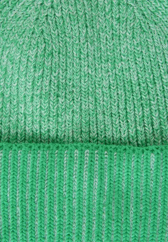 Strickmütze - celery green