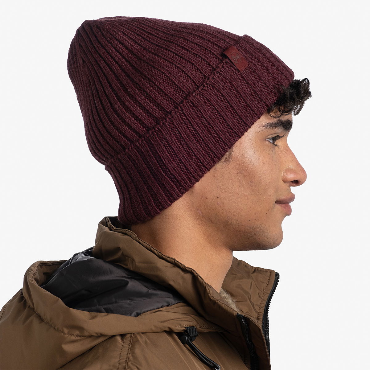Buff Norval Knitted Beanie