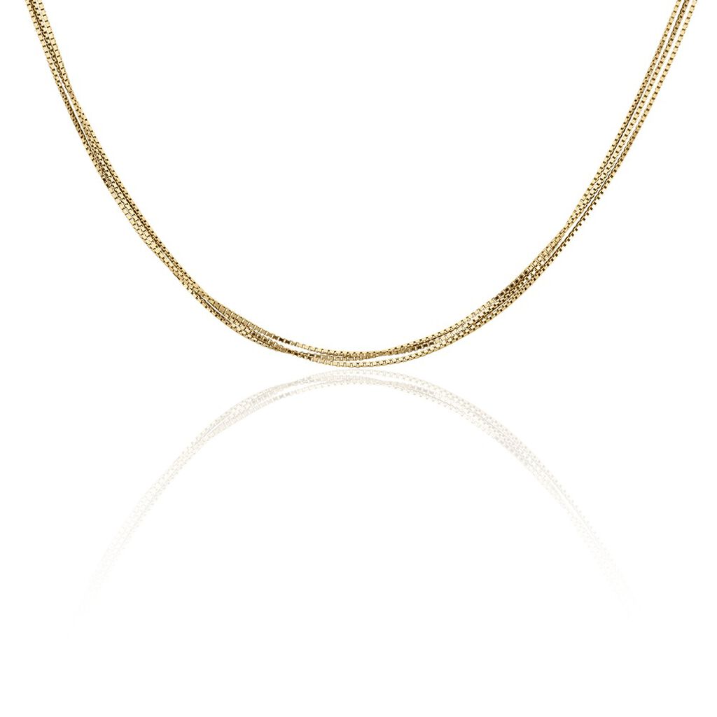 Collier Plaqué Or Jaune Makenna
