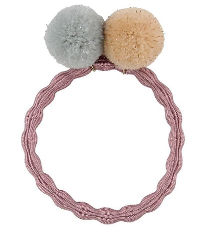 Kknekki Haargummi - Rosa m. Pom-Pom