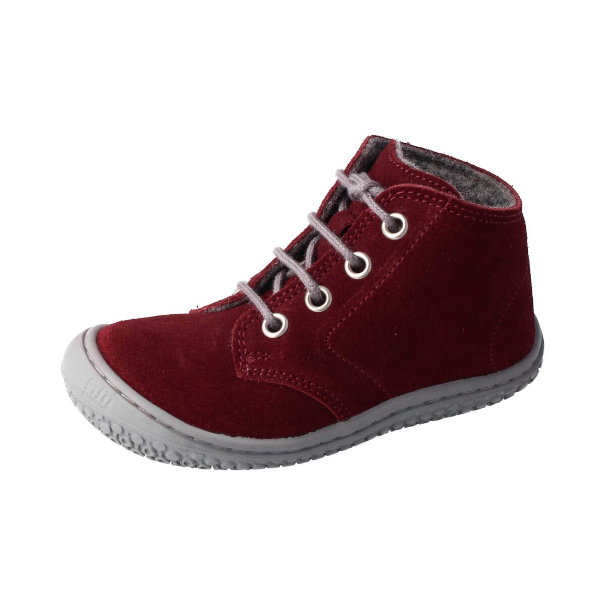 SL40011-F3 berry SQUIRREL velours fleece laces Weite/S