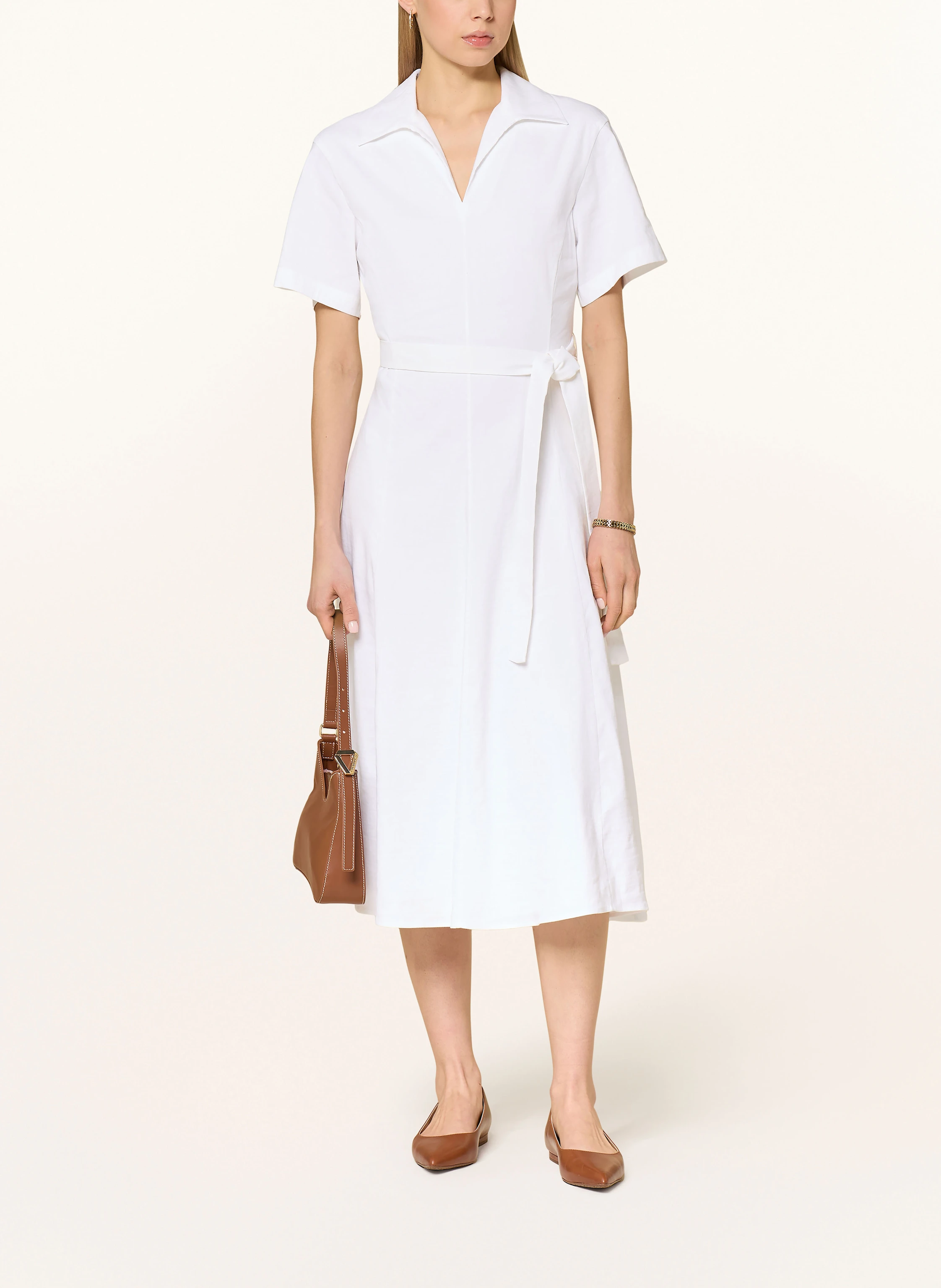 Theory Kleid mit Leinen