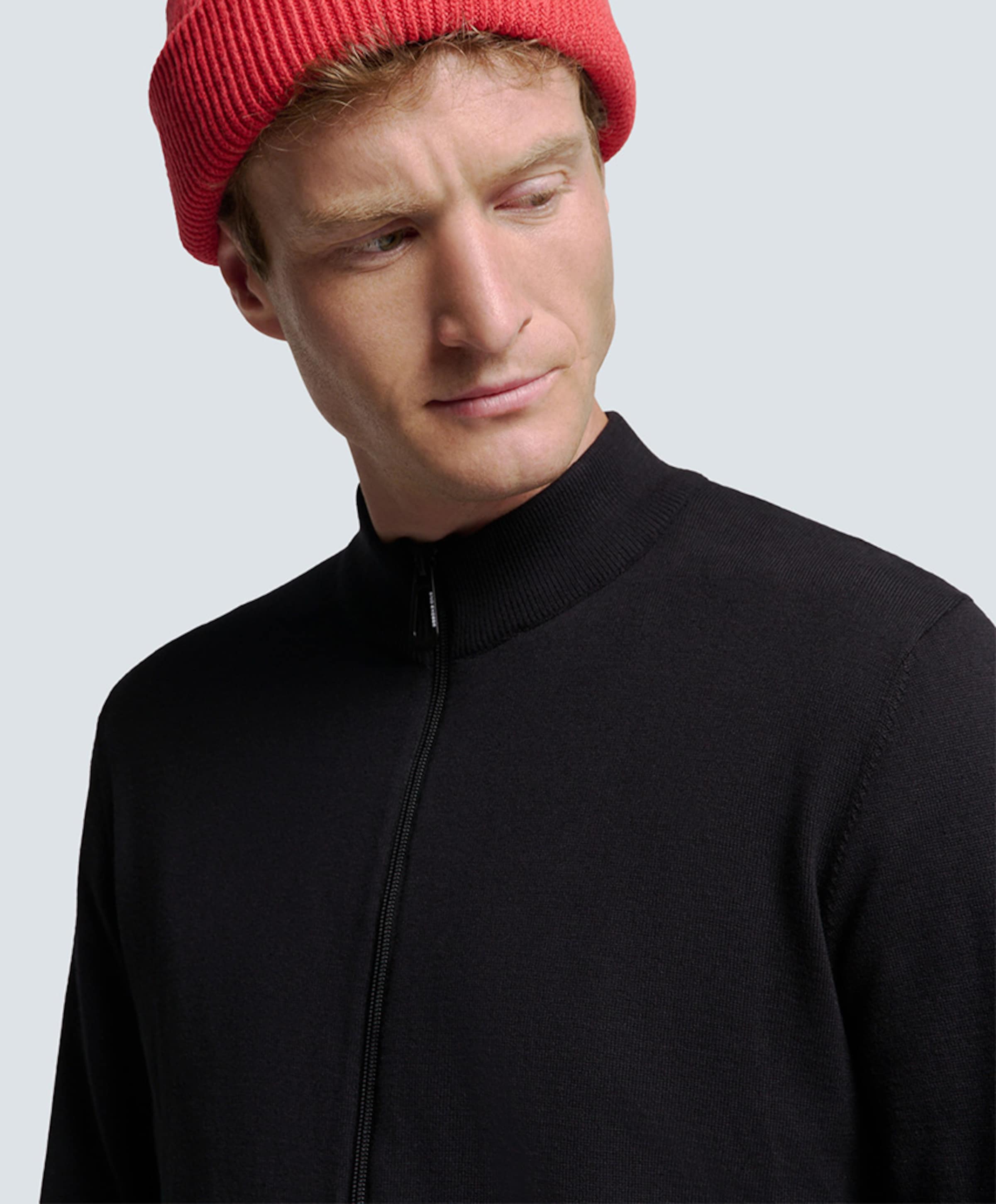 No Excess Heren vest zwart