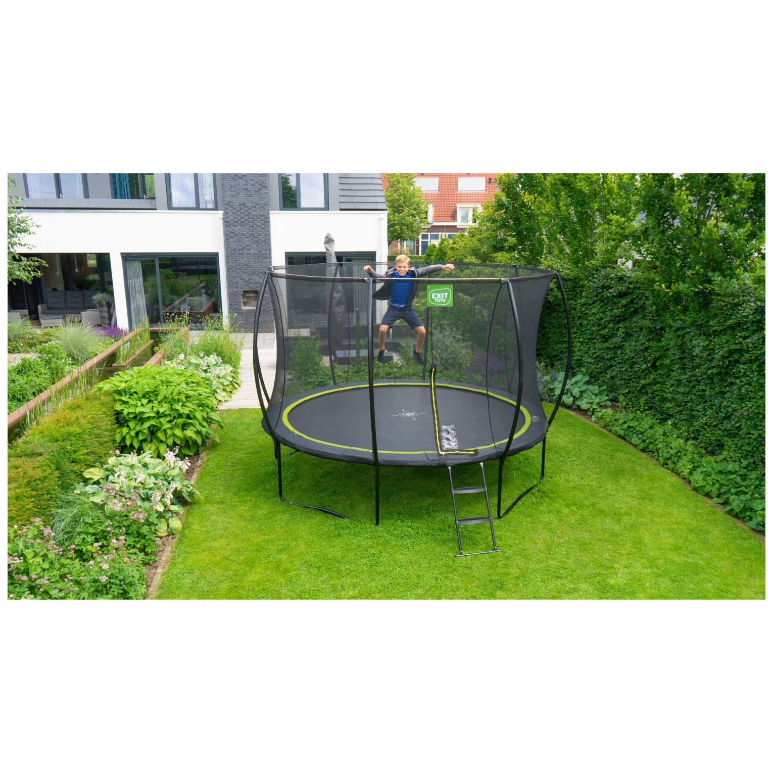 EXIT Silhouette trampoline ø305cm - zwart