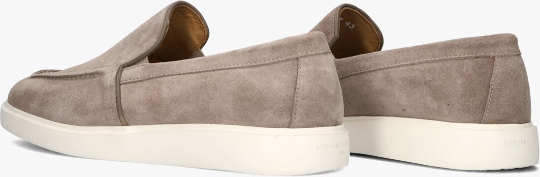 taupe stefano lauran loafers 7137