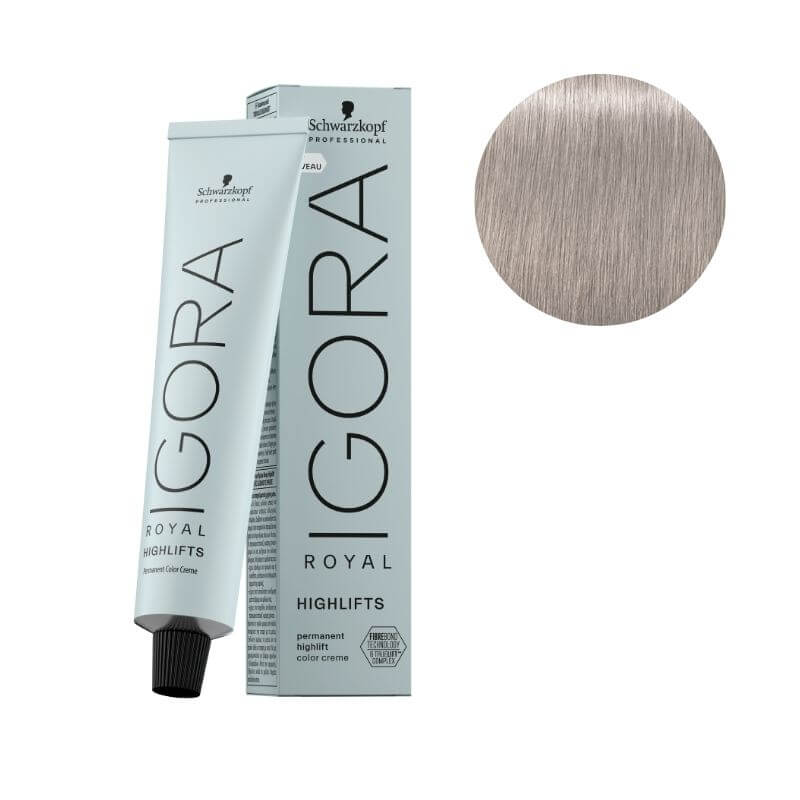Coloration Igora Royal Highlifts 12-21 Super-Éclaircissant Fumé CendréSchwarzkopf 60ML