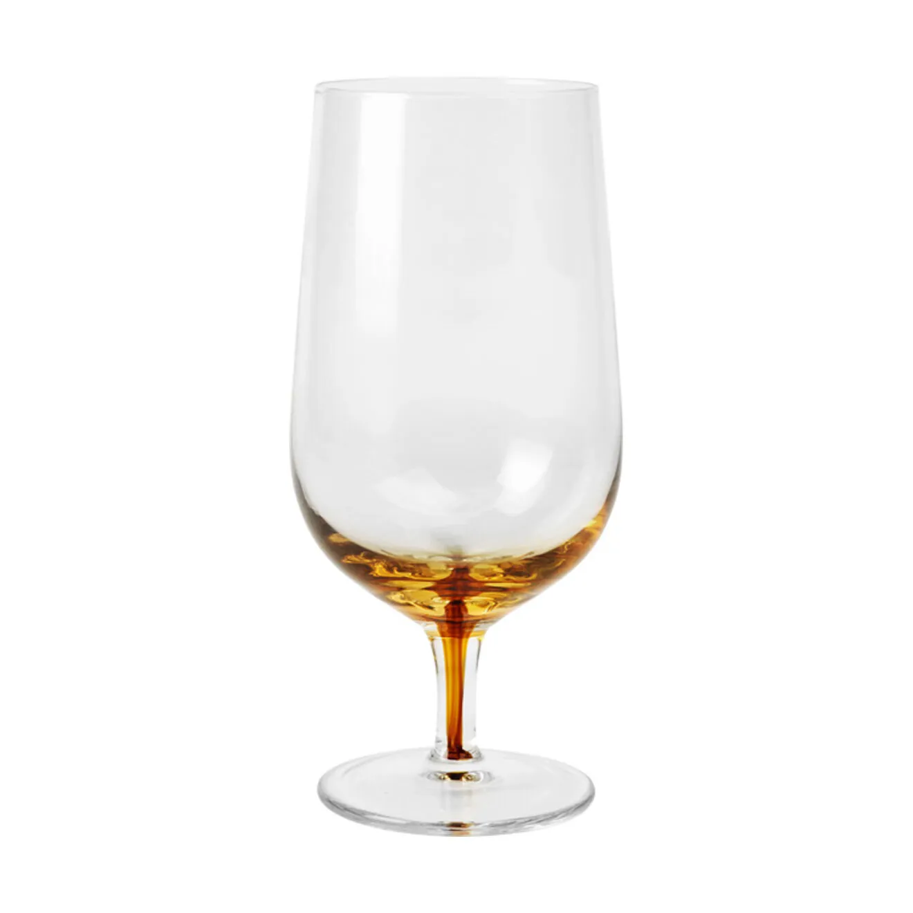 Broste Copenhagen Amber Ølglas