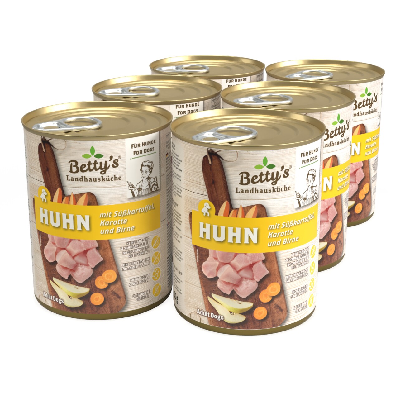 Betty's Landhausküche Huhn 6x400 g