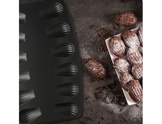 ZENKER - Pâtisserie Moule 12 madeleines spécial countries ref.7541