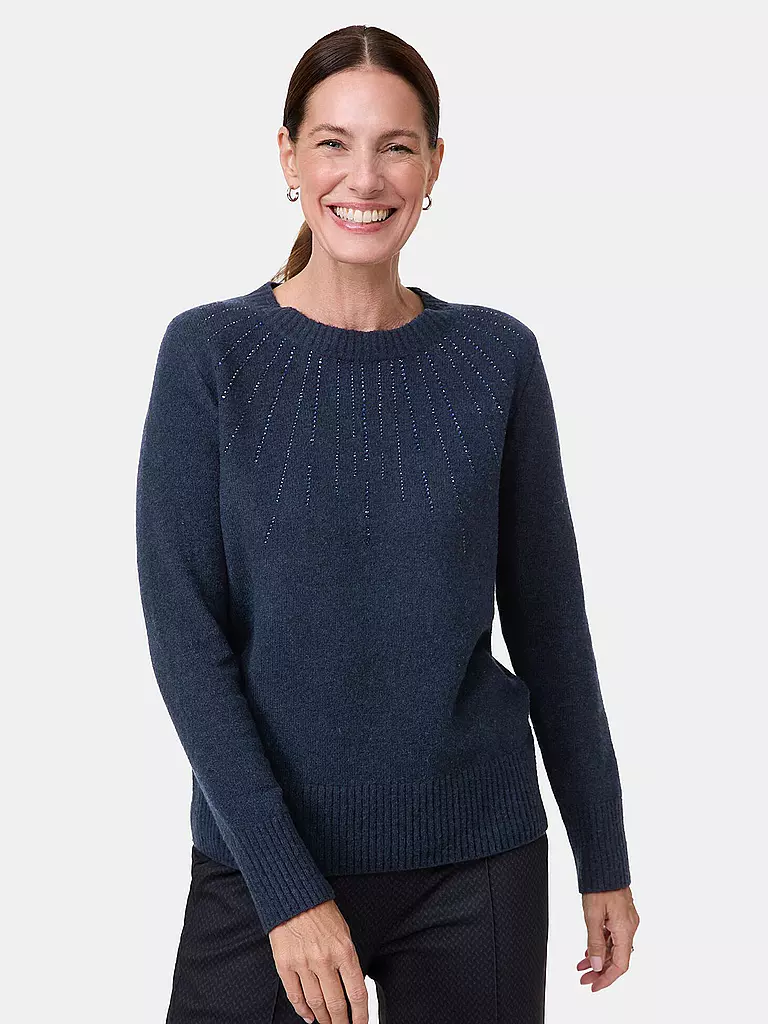 GERRY WEBER Pullover  dunkelblau