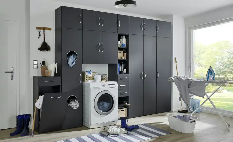 Schrank 1-trg. Multischrank-System 30 cm Graphit