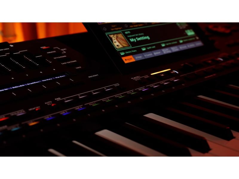 Korg Keyboard Pa5X 76 Oriental Keyboard mit 76 Tasten aus der Arranger-Serie
