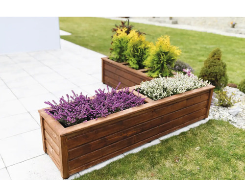 Tatran houten plantenbak, 89 x 43 x 38 cm, kastanje