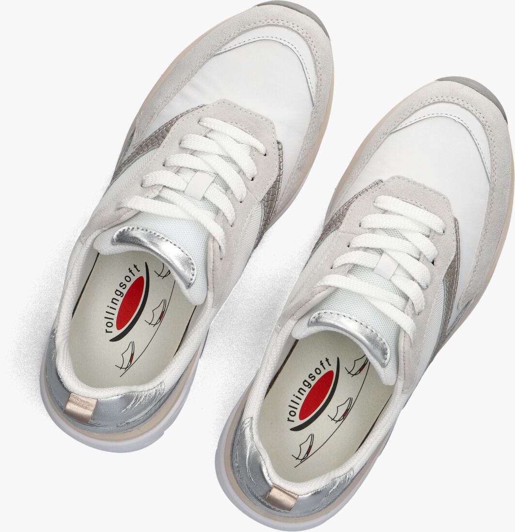 witte gabor lage sneakers 935 rollingsoft