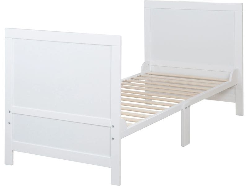 roba Babybett Kombi Easy Sleep Weiss, 70 x 140 cm Kombi-Kinderbett umbaubar