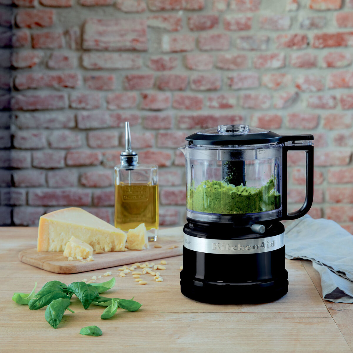 Mini Foodprocessor sort, 0,83 liter