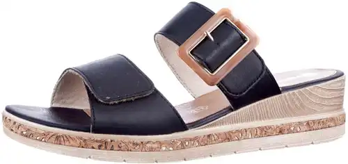 D3068-00 Remonte zwart - maat 42 slipper zwart - maat 42 Calandschoen