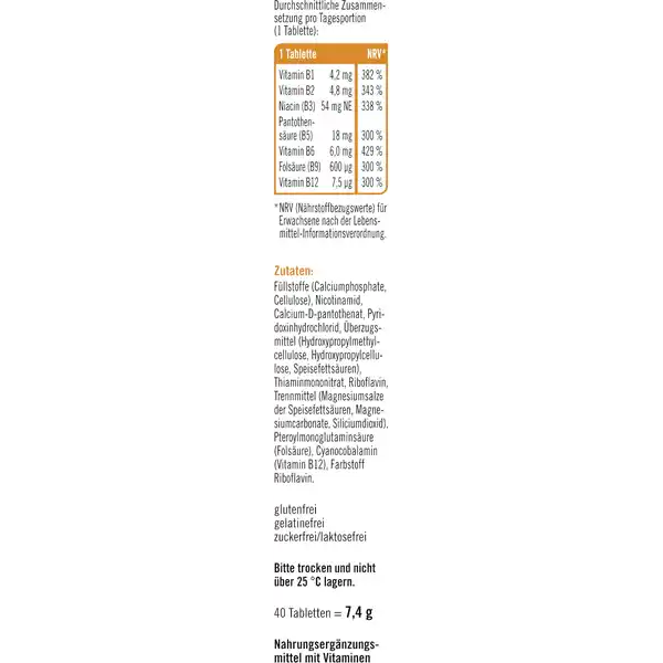 B-Komplex Forte Tabletten