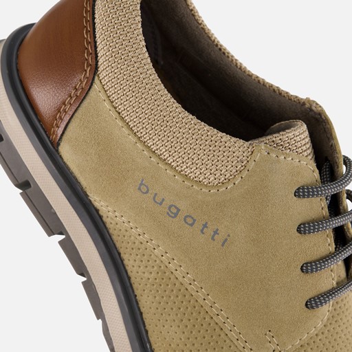 Bugatti Veterschoenen beige Suede